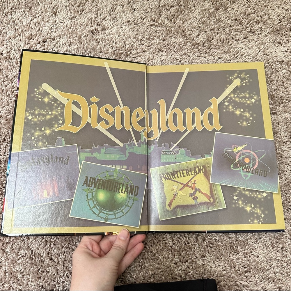 Disneyland Then, Now, and Forever Hardcover Book - Picture 4 of 4